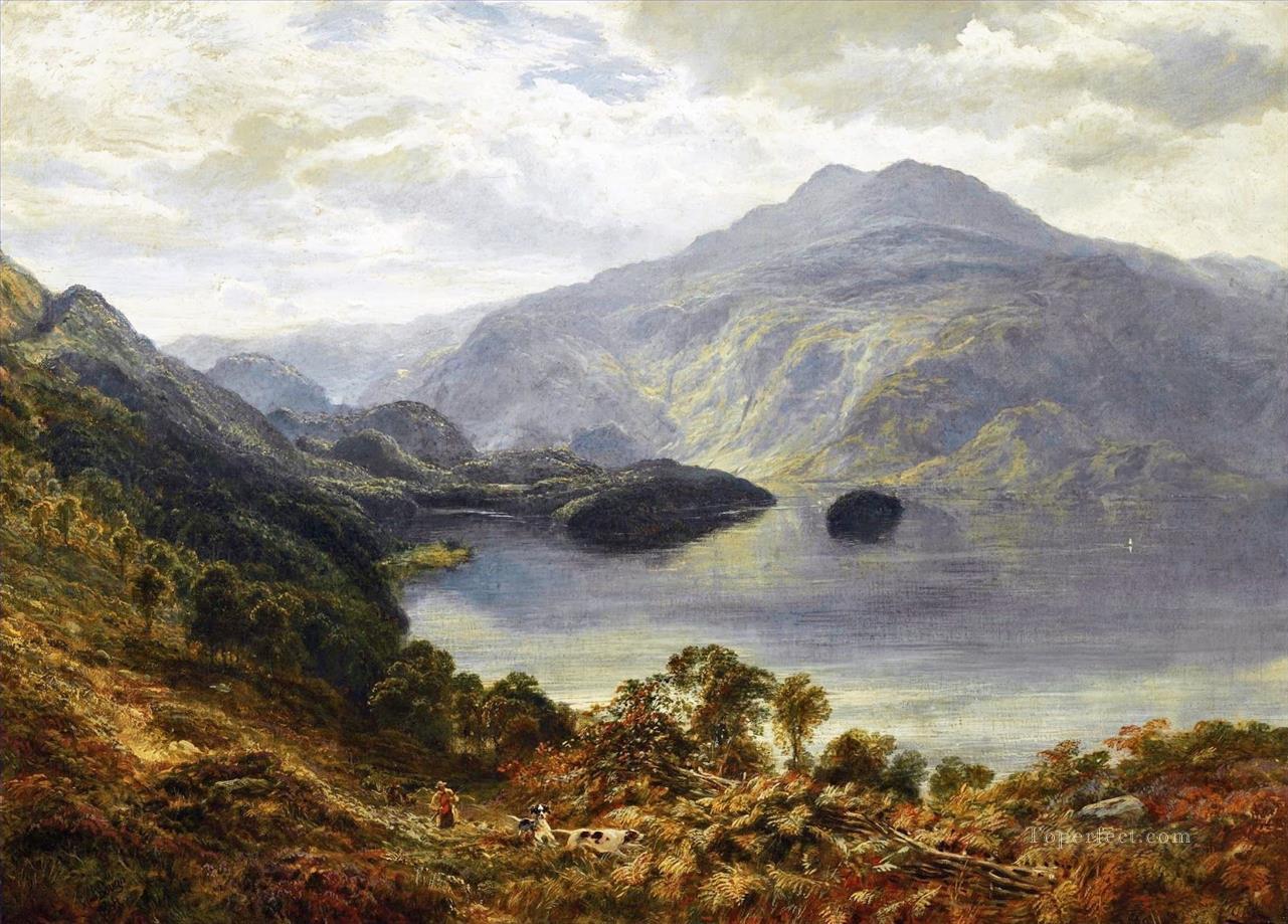 The Highland Shoot Samuel Bough landscape Oil Paintings